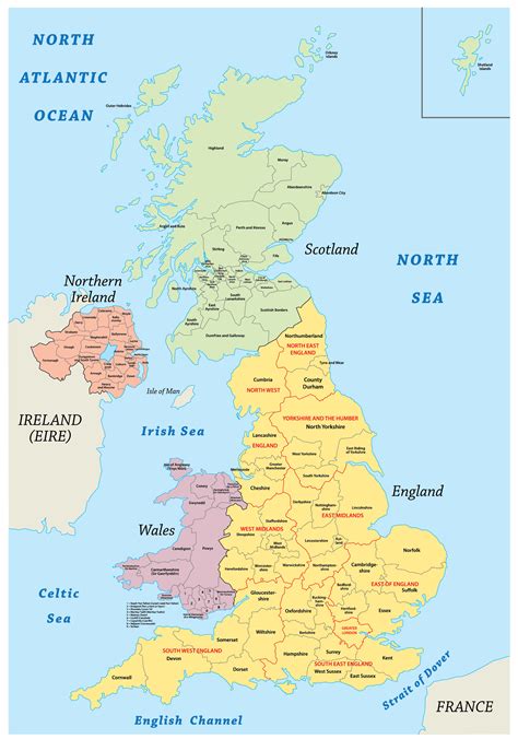 The United Kingdom Maps & Facts .